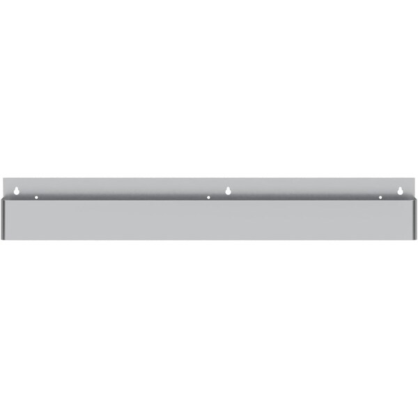 Amgood 42 in. Single Tier Stainless Steel Speed Rail Rack for Commercial Bars - SR-42-Z