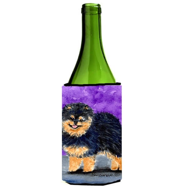Carolines Treasures Pomeranian Wine bottle sleeve Hugger - SS8687LITERK