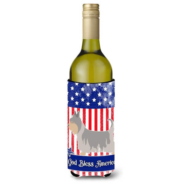 Carolines Treasures Australian Silky Terrier American Wine Bottle Beverge Insulator Hugger - BB8388LITERK