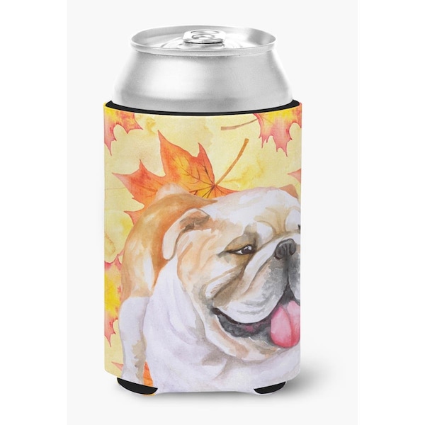 Carolines Treasures English Bulldog Fall Can or Bottle Hugger - BB9900CC