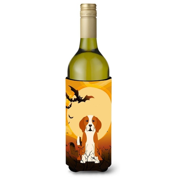 Carolines Treasures Halloween English Foxhound Wine Bottle Beverge Insulator Hugger - BB4376LITERK
