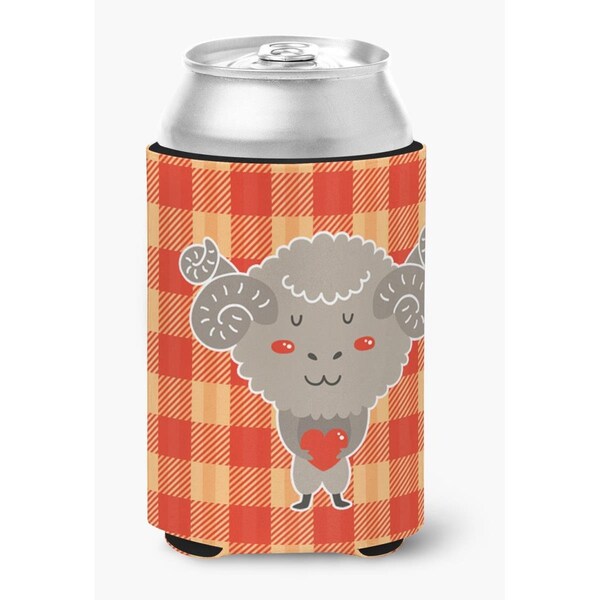 Carolines Treasures Ram with a Heart Can or Bottle Hugger - BB6738CC