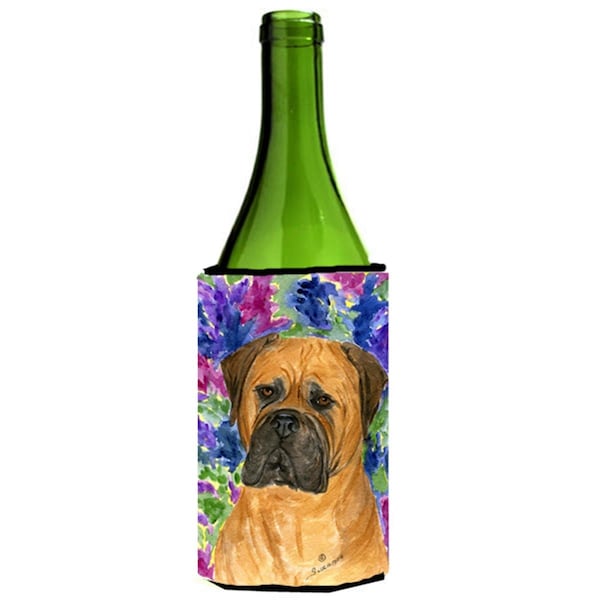Carolines Treasures Bullmastiff Wine bottle sleeve Hugger - 24 oz. - SS8155LITERK