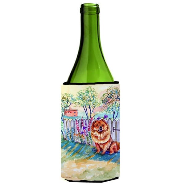 Carolines Treasures Chow Chow Wine bottle sleeve Hugger - 24 oz. - 7210LITERK