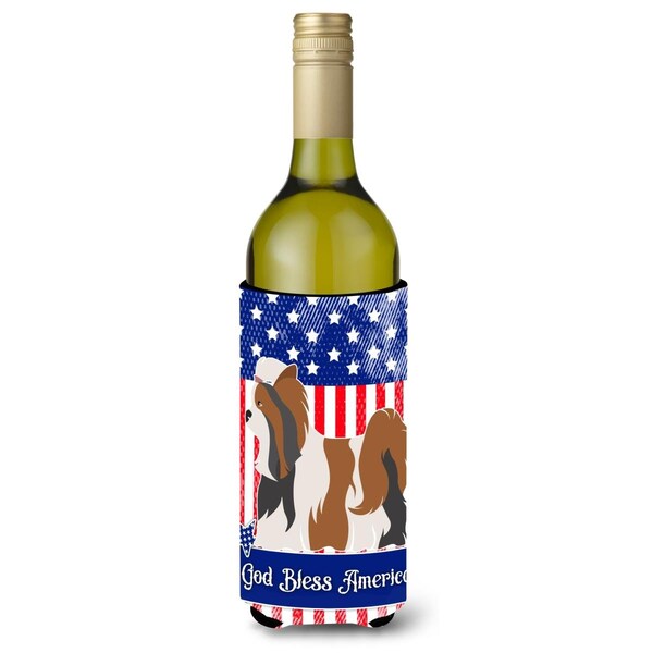 Carolines Treasures Biewer Terrier American Wine Bottle Beverge Insulator Hugger - BB8389LITERK