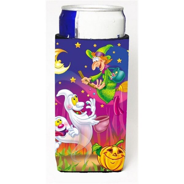 Carolines Treasures Witch and amp; Ghosts Halloween Michelob Ultra Can coolers for Slim Cans - APH3799MUK