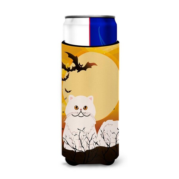 Carolines Treasures Halloween Persian Cat Michelob Ultra Hugger for Slim Cans - BB4450MUK