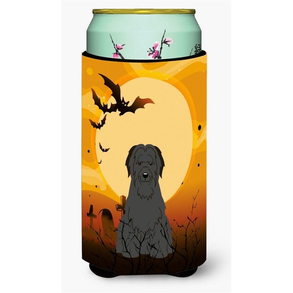 Carolines Treasures Halloween Briard Black Tall Boy Beverage Insulator Hugger - BB4347TBC
