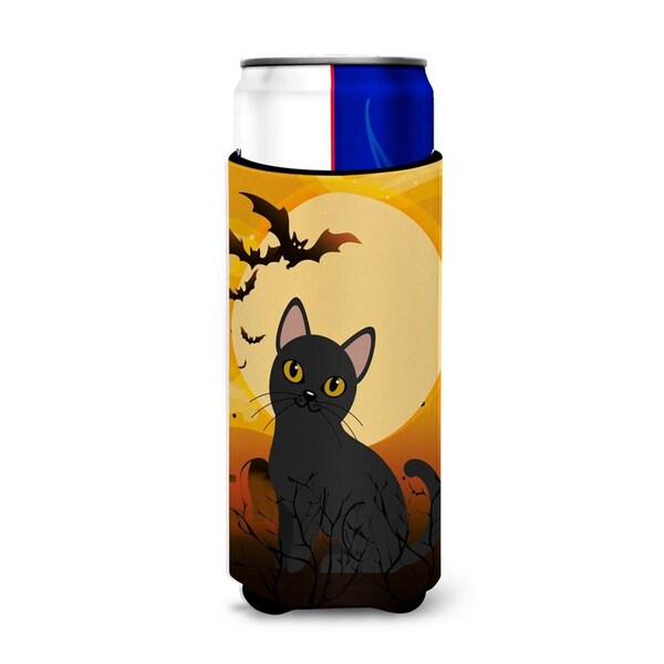 Carolines Treasures Halloween Bombay Cat Michelob Ultra Hugger for Slim Cans - BB4442MUK