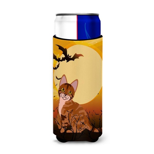 Carolines Treasures Halloween Sokoke Cat Michelob Ultra Hugger for Slim Cans - BB4456MUK