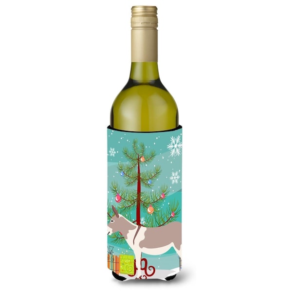 Carolines Treasures Australian Teamster Donkey Christmas Wine Bottle Beverge Insulator Hugger - BB9213LITERK