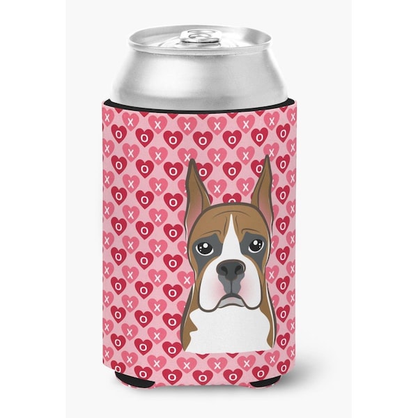 Carolines Treasures Boxer Hearts Can or Bottle Hugger - BB5293CC
