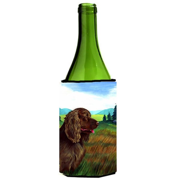 Carolines Treasures Sussex Spaniel Wine bottle sleeve Hugger - 24 oz. - 7122LITERK
