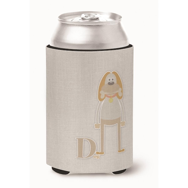 Carolines Treasures Alphabet D for Dog Can or Bottle Hugger - BB5729CC