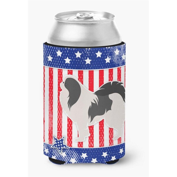 Carolines Treasures USA Patriotic Japanese Chin Can or Bottle Hugger - BB3337CC