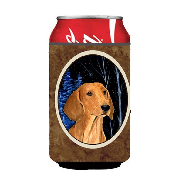 Carolines Treasures Starry Night Dachshund Can Or bottle sleeve Hugger - SS8379CC