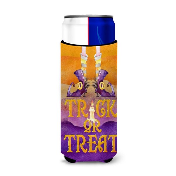 Carolines Treasures Halloween Trick Witches Feet Michelob Ultra Hugger for Slim Cans - BB7460MUK
