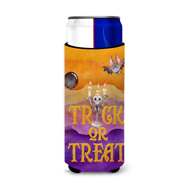 Carolines Treasures Halloween Trick or Treat Michelob Ultra Hugger for Slim Cans - BB7461MUK