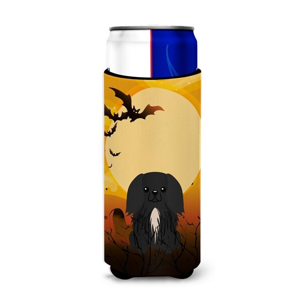 Carolines Treasures Halloween Pekingnese Black Michelob Ultra Hugger for Slim Cans - BB4373MUK