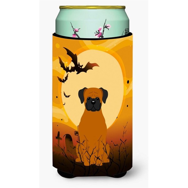 Carolines Treasures Halloween Fawn Boxer Tall Boy Beverage Insulator Hugger - BB4381TBC