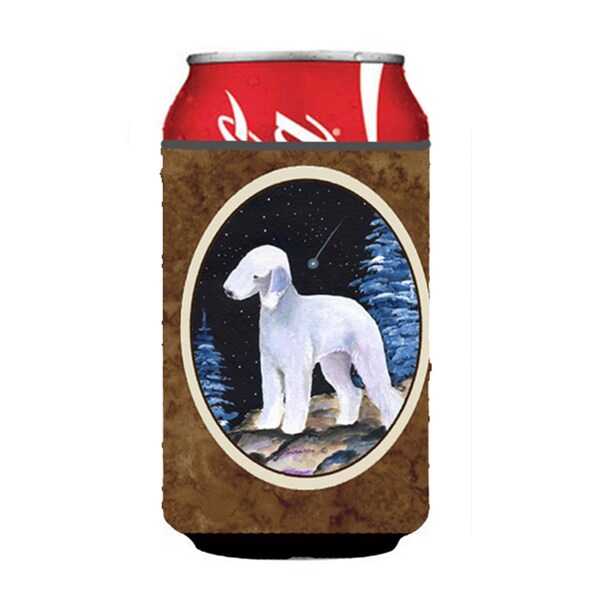 Carolines Treasures Starry Night Bedlington Terrier Can or bottle sleeve Hugger 12 oz. - SS8455CC