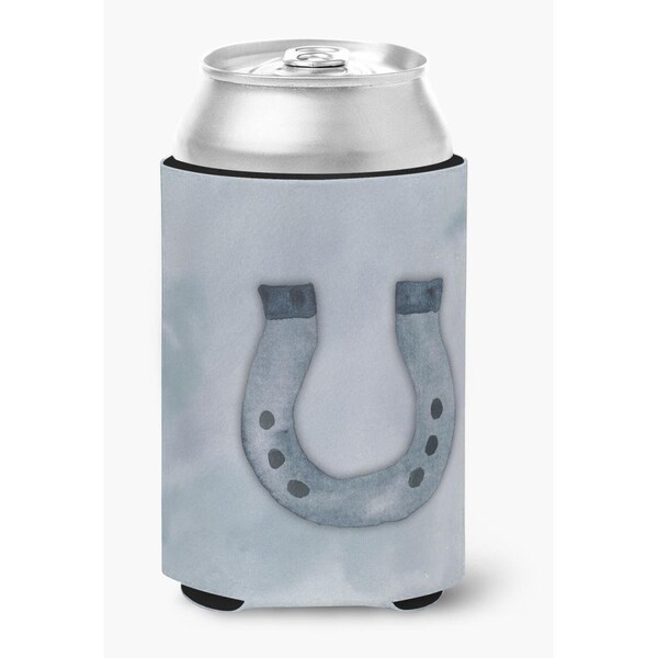 Carolines Treasures Horseshoe Watercolor Can or Bottle Hugger - BB7370CC