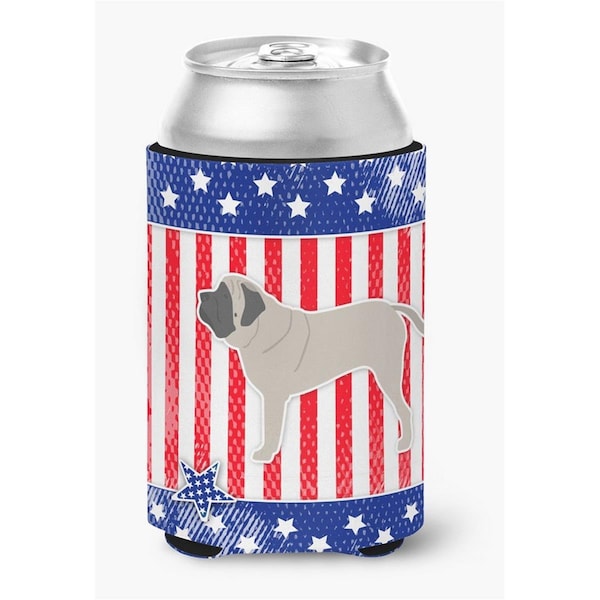 Carolines Treasures USA Patriotic English Mastiff Can or Bottle Hugger - BB3356CC