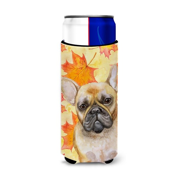 Carolines Treasures French Bulldog Fall Michelob Ultra Hugger for Slim Cans - BB9949MUK