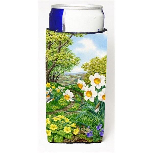 Carolines Treasures Spring Flowers by Sarah Adams Michelob Ultra Can coolers for Slim Cans - ASAD778MUK