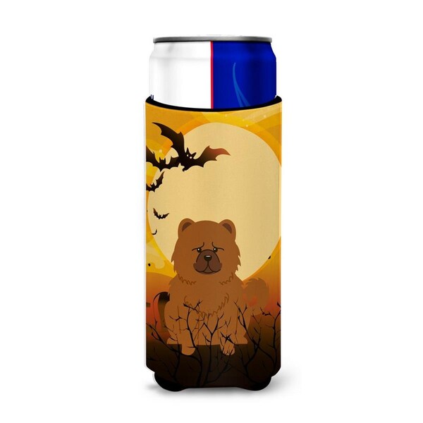 Carolines Treasures Halloween Chow Chow Red Michelob Ultra Hugger for Slim Cans - BB4408MUK