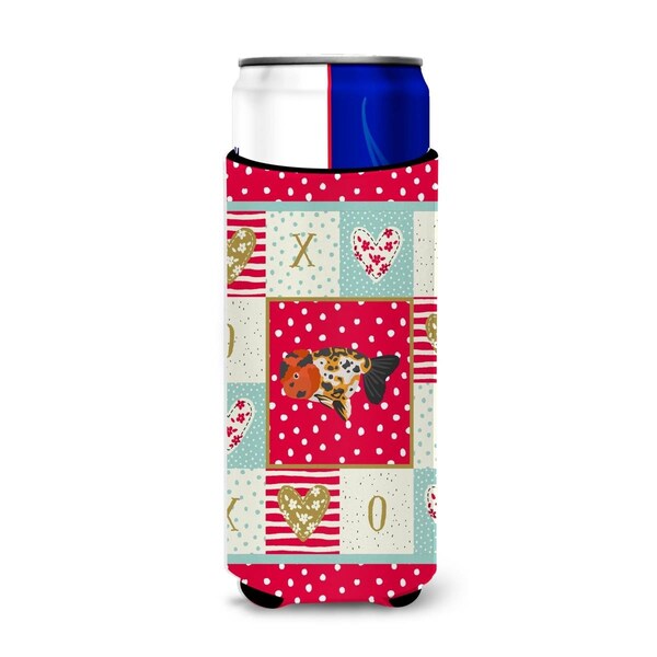 Carolines Treasures Ranchu Goldfish Love Michelob Ultra Hugger for Slim Cans - CK5476MUK