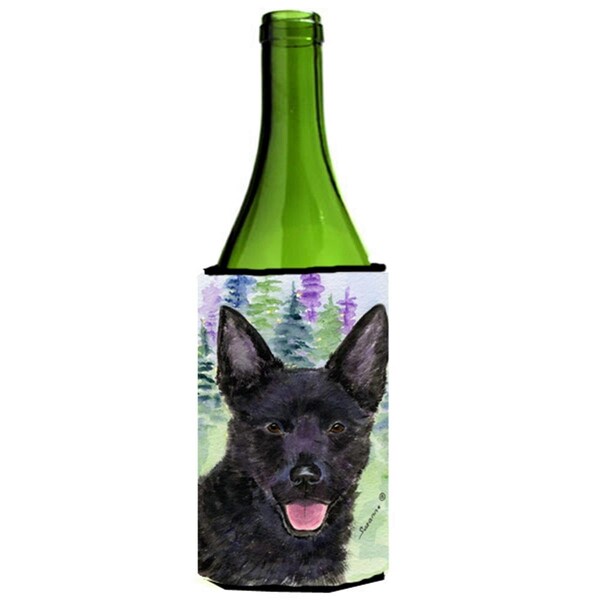 Carolines Treasures Australian Kelpie Wine Bottle  Hugger - 24 oz. - SS8013LITERK
