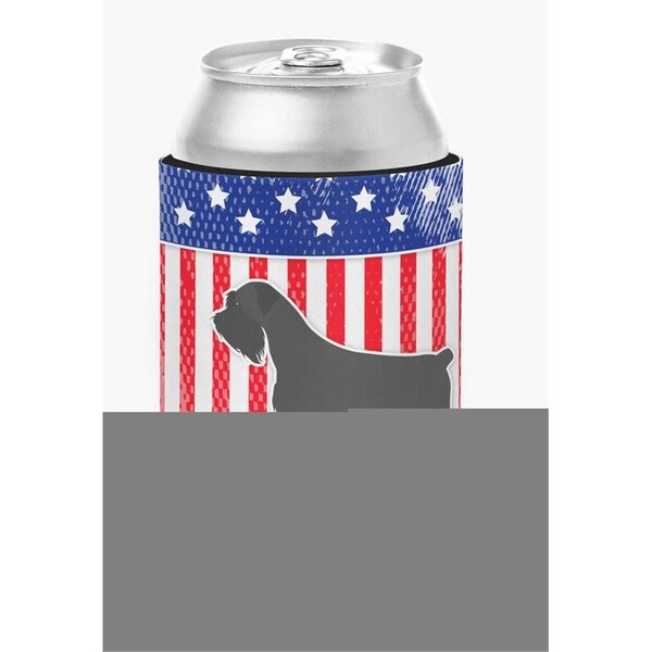 Carolines Treasures USA Patriotic Giant Schnauzer Can or Bottle Hugger - BB3373CC