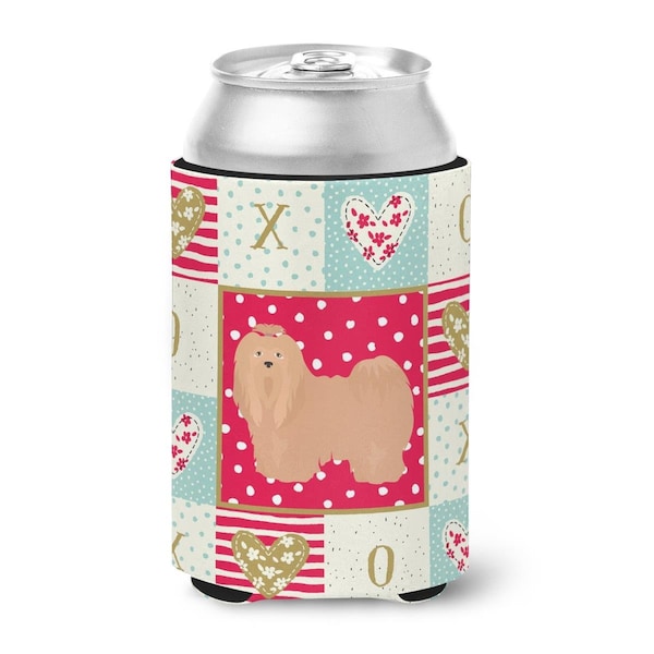 Carolines Treasures 12 oz Lhasa Apso No.1 Love Can or Bottle Hugger - CK5856CC