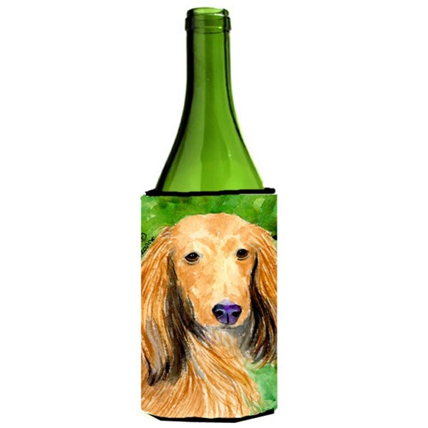 Carolines Treasures Dachshund Wine bottle sleeve Hugger - 24 Oz. - SS8790LITERK