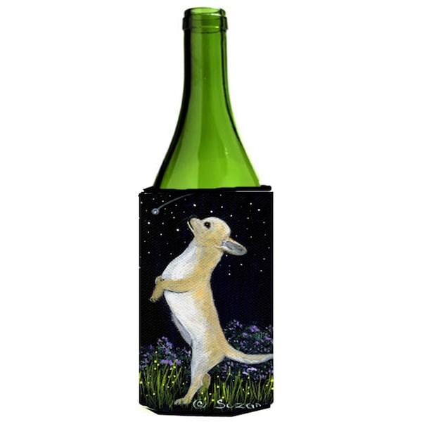 Carolines Treasures Chihuahua Wine bottle sleeve Hugger - 24 oz. - SS8152LITERK
