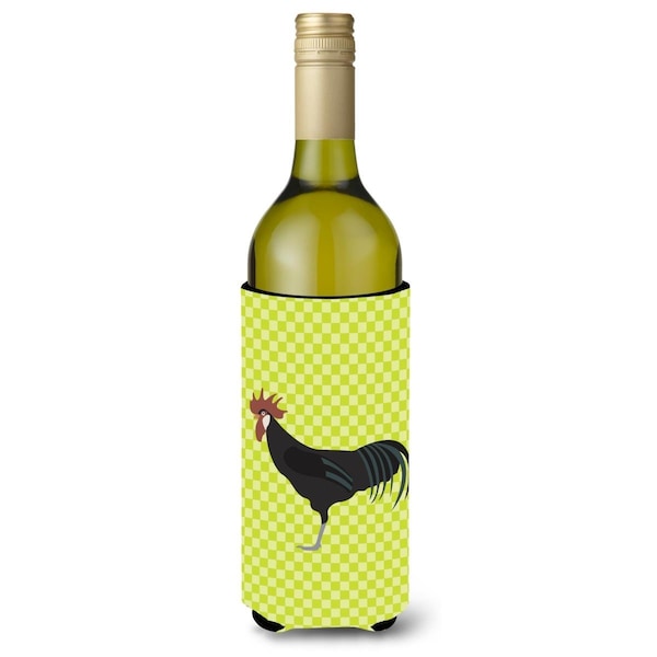 Carolines Treasures Minorca Ctalalan Chicken Green Wine Bottle Beverge Insulator Hugger - BB7667LITERK