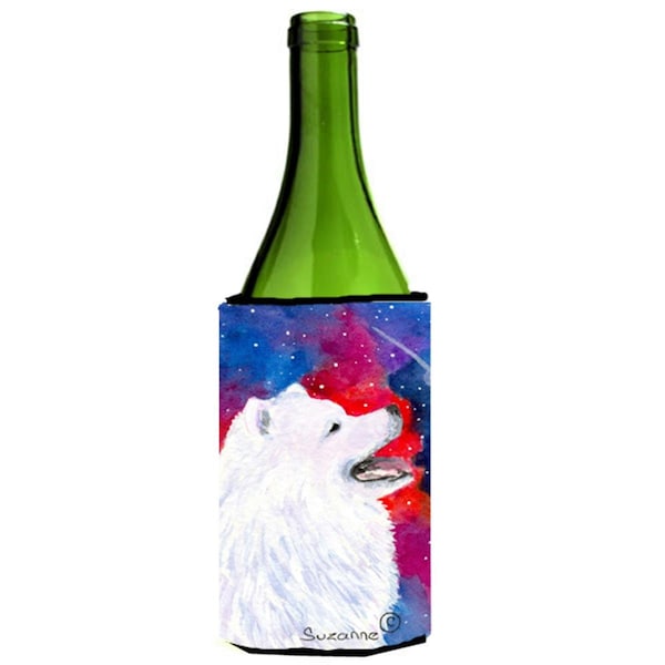 Carolines Treasures Samoyed Wine bottle sleeve Hugger - 24 Oz. - SS8752LITERK