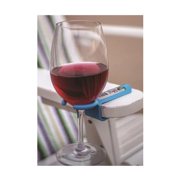 Burenda Blenders Wine Glass Holder Hook  Blue - BU2097357