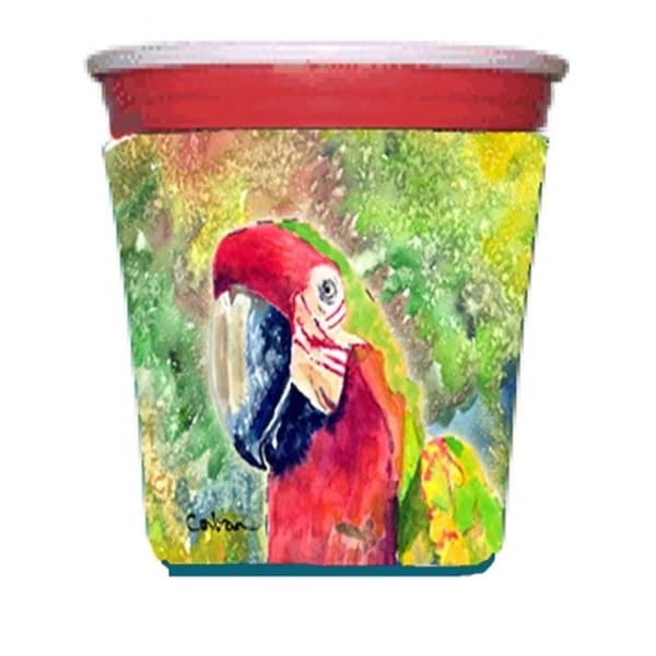 Carolines Treasures Carolines Treasures 8601RSC Parrot Head Red Solo Cup Hugger - 8601RSC
