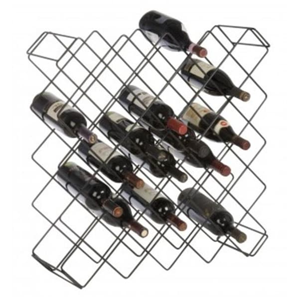 Focus Foodservice Focus Foodservice FWBR45CH Wine rack modules  45 bottle capacity  chromate finish - FWBR45CH