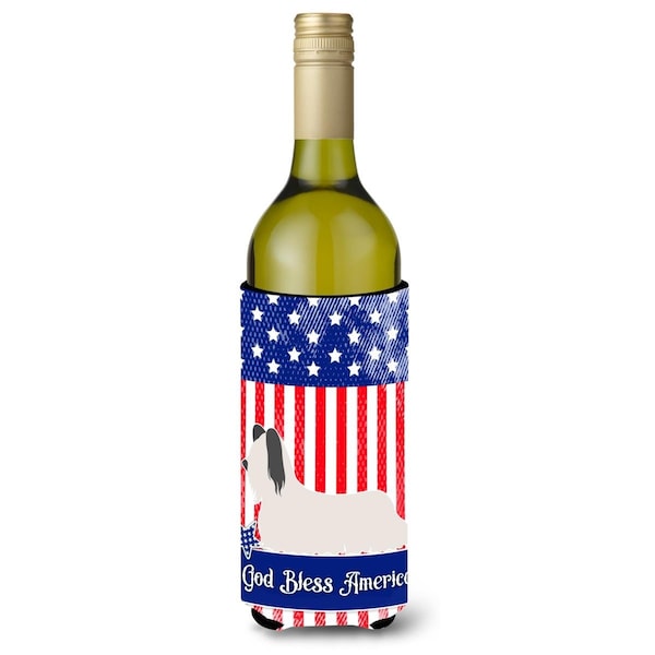 Carolines Treasures Skye Terrier American Wine Bottle Beverge Insulator Hugger - BB8359LITERK