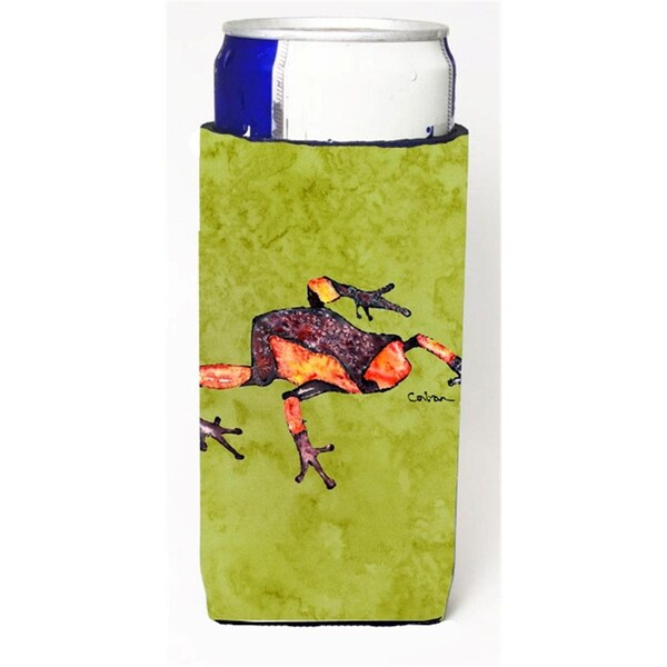 Carolines Treasures Frog Michelob Ultra bottle sleeves For Slim Cans - 12 oz. - 8689MUK