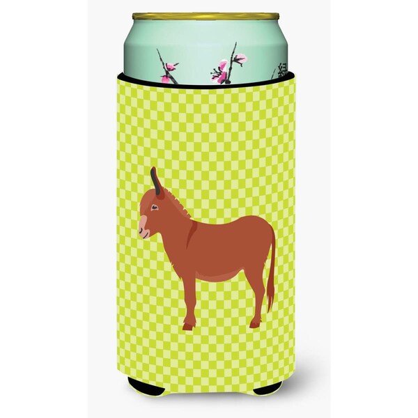 Carolines Treasures Irish Donkey Green Tall Boy Beverage Insulator Hugger - BB7674TBC