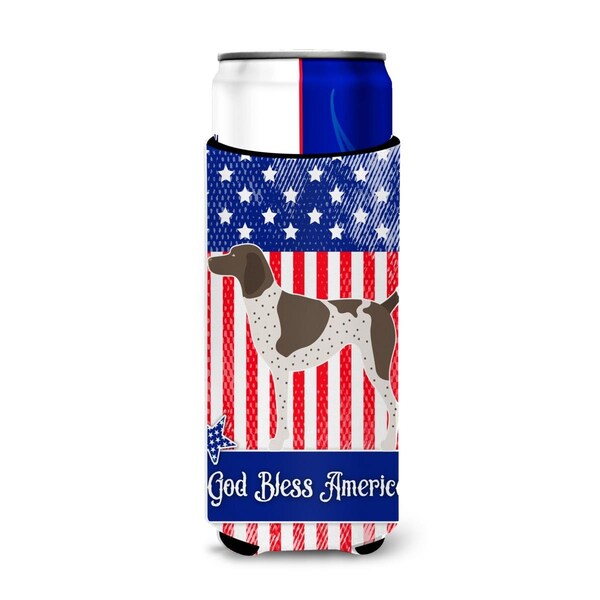 Carolines Treasures German Shorthaired Pointer American Michelob Ultra Hugger for Slim Cans - BB8364MUK
