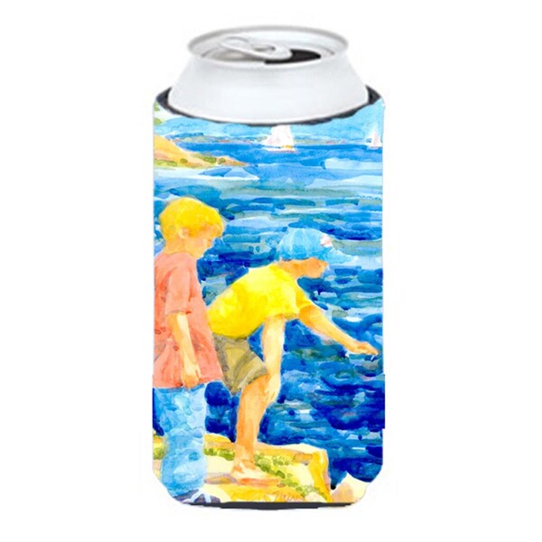 Carolines Treasures The Boys at the water Tall Boy   Hugger - 6008TBC