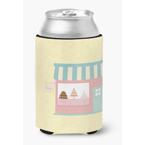 Carolines Treasures Bake Shoppe on Yellow Can or Bottle Hugger - BB7284CC