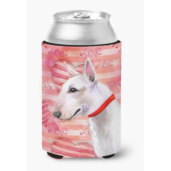 Carolines Treasures Bull Terrier Love Can or Bottle Hugger - BB9780CC