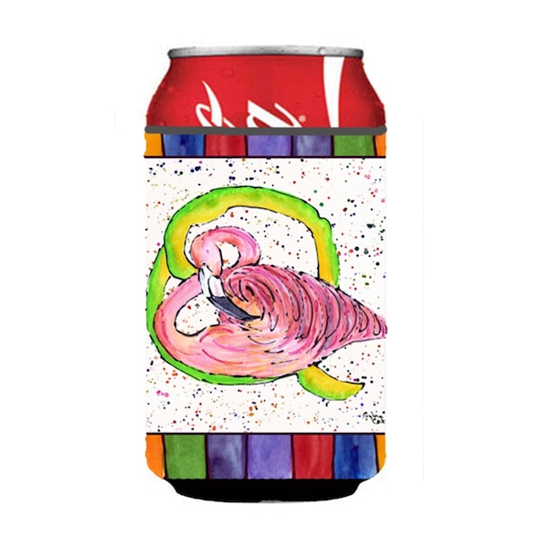 Carolines Treasures Letter Q With Flamingo Can Or Bottle  Hugger - 8440-QCC
