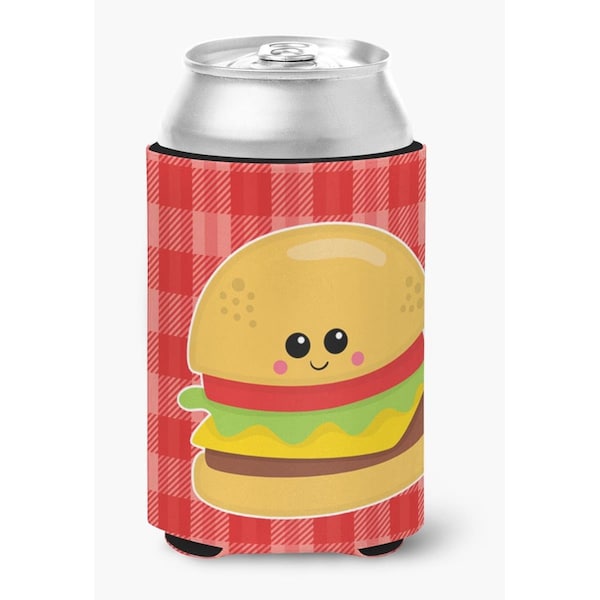 Carolines Treasures Hamburger Face Can or Bottle Hugger - BB7042CC